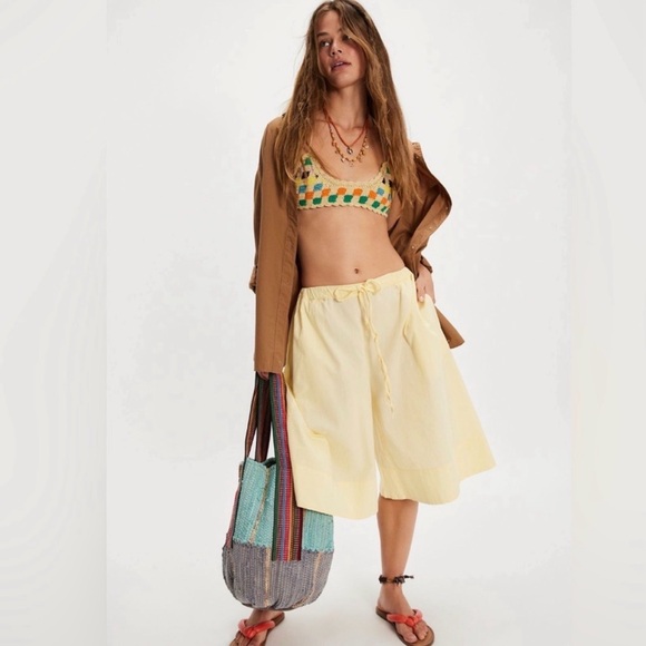 Free People Pants - Free People Menorca slouchy Capris